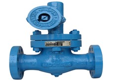 Manual boiler blowdown valve