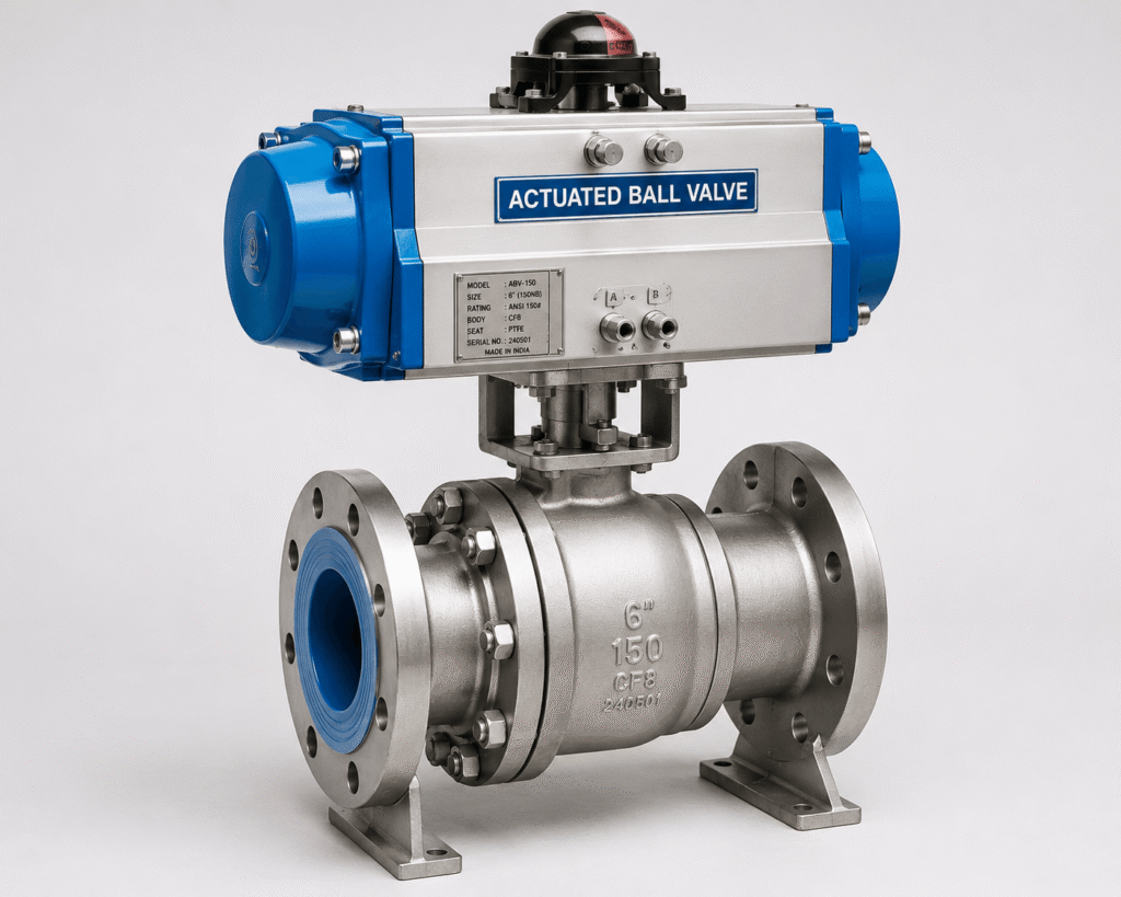 Actuated Ball Valves